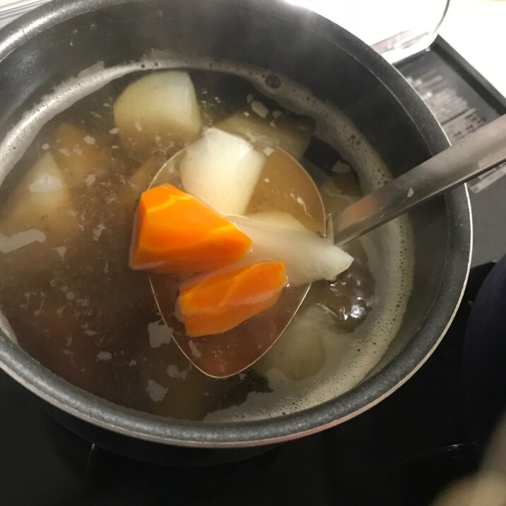 ゴロゴロ野菜のスープ